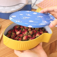 Fish Shape Gift Tin Box for Cookies