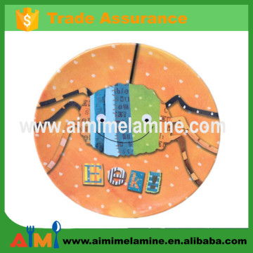 High quality kids melamine insulated serving dishes