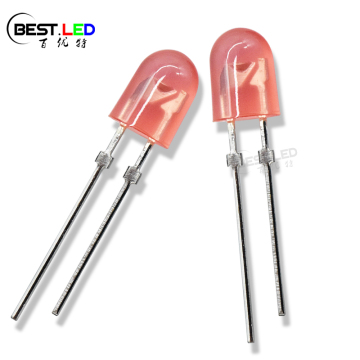 High Bright 5mm Red DIP Oval LED Stopper