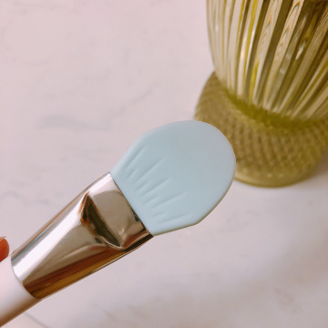 brosse pour masque facial en silicone à deux têtes