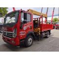 12ton folded boom crane truck mounted crane