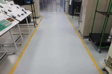 Electronics Factory ESD floor paint