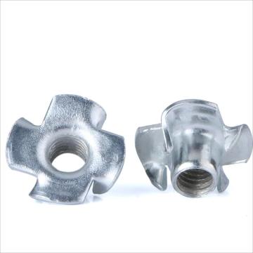 Din1624 Insert Stainless Steel Four Claw Tee Nut
