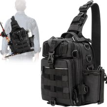 Wholesale Outdoor Multi-functional Water-resistant Fishing Tackle Bag