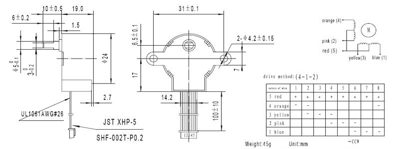 micro dc stepper motor for air conditioner