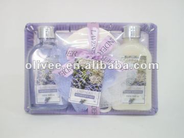 lavender series bath&body care kit