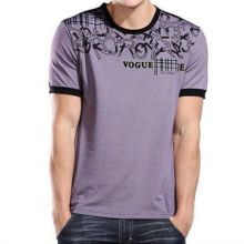 Graphic Printing Tee Shirts with Rayon Fabric