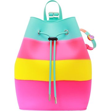 Mochila de silicone bonito personalizado Saco de balde de perfume gummy