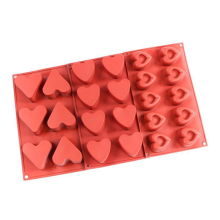 Heart Shaped Silicone Mousse Cake Baking Mold
