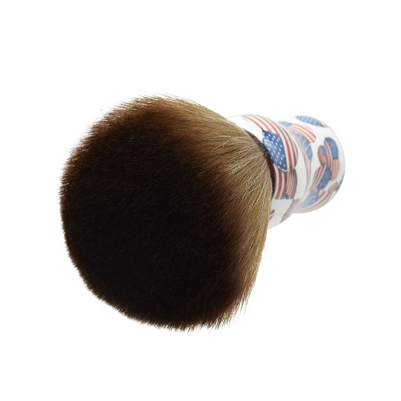 Barber Shop Plastic Handle Neck Brush Styling Tool Brush