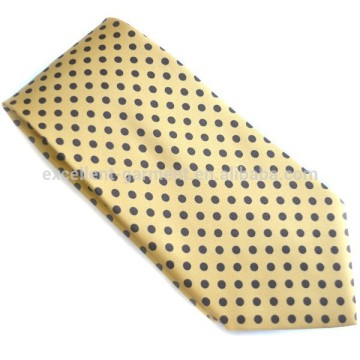 Polyester hand printed tie