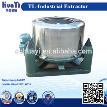 Industrial centrifugal water extractor machine