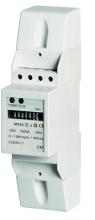 Din Rail Mount Mini Type Single Phase Electronic Kilowatt Hour Meter (36mm Wide)