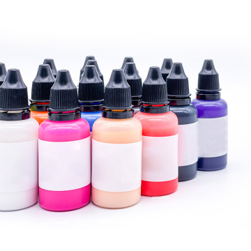 Water-Based Acrylic Airbrush Colors for Opaque Primary Colors