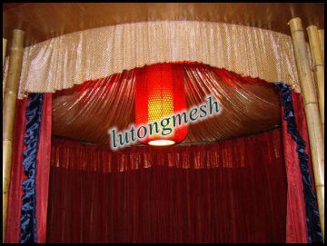 Fashion Decorative Metallic Sequin Cloth Room Dividers