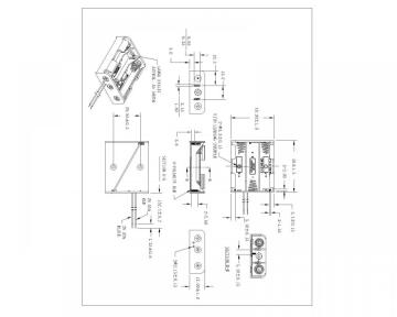 3 PIECES AA Battery Holders with wires