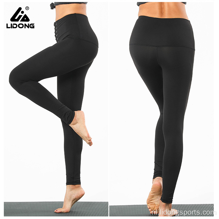 Modieuze dames yogabroek hoge taille yoga leggings