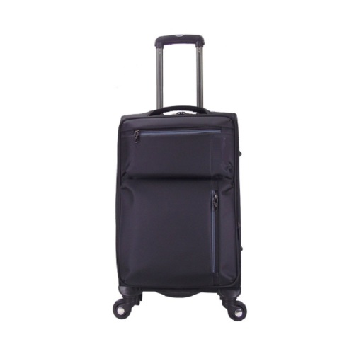 High quality nylon fabric city luggage trolley bag