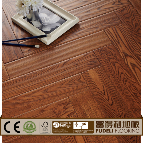 Most popular Ash herringbone laminate floor