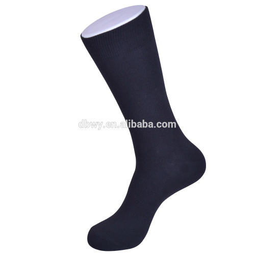 2015 hot sale autumn winter blank black business men socks