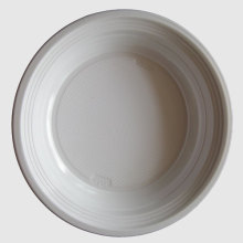 Deep White Plastic Plate