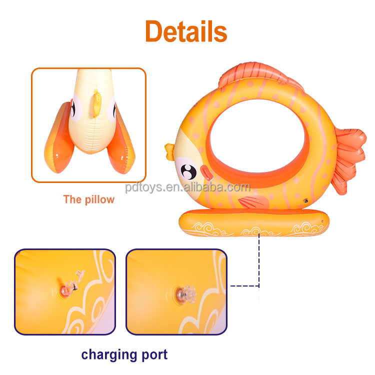 OEM Child Toys For Fish Inflatable Pool Float