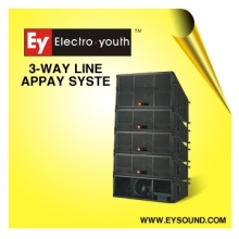 pro audio 3-way line speaker