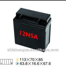 12N5A motorcycle storage battery cases