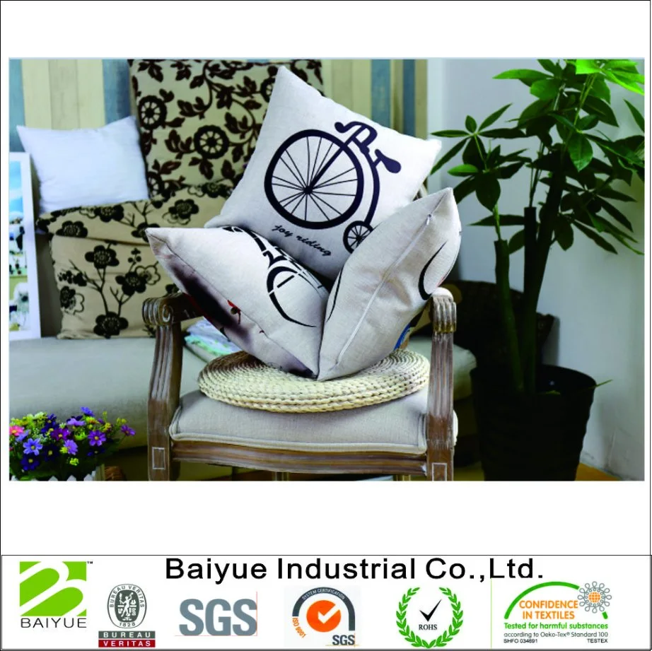 High Quality Eco Friendly Wholesale Custom Printed Decorative Throw Pillow