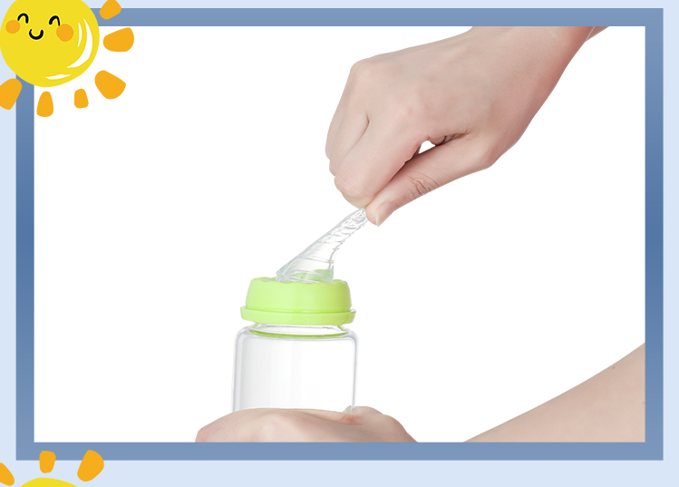 Standard Neck Baby Milk Glass Feeding Bottle