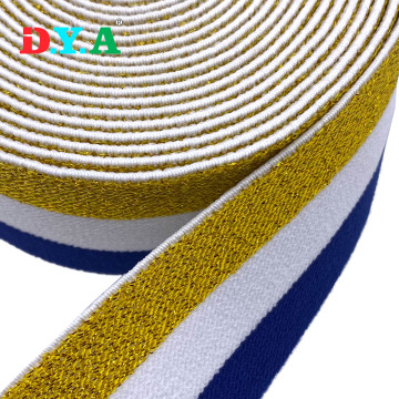 OEM metallic elastic gold elastic band lurex elastic