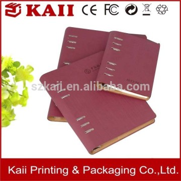 factory of spiral notebook with different sizes in China