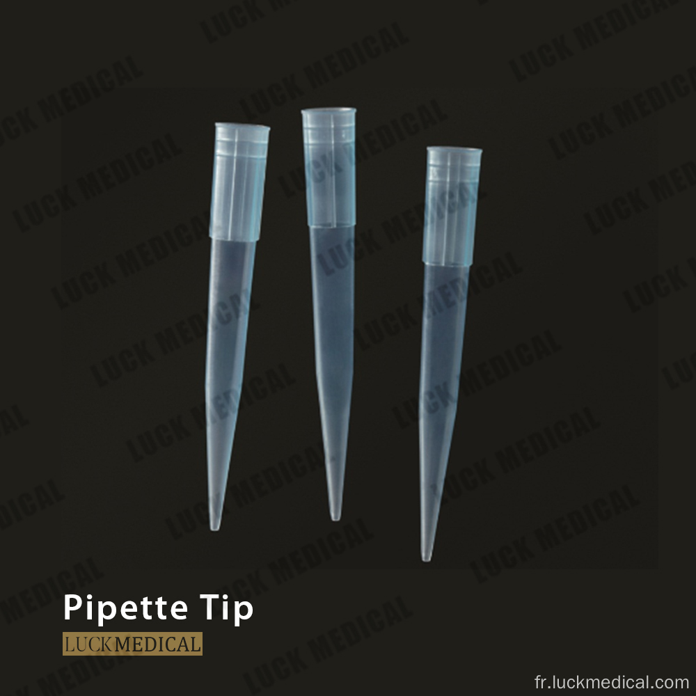 Conseil de pipette en plastique jetable de laboratoire