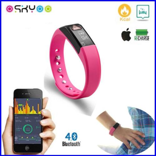 4.0 Bluetooth Wireless Smart Activity 3D Sensor Wristband Pedometer