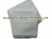 MC008-Ear Waffle Mercerized Cotton Blanket