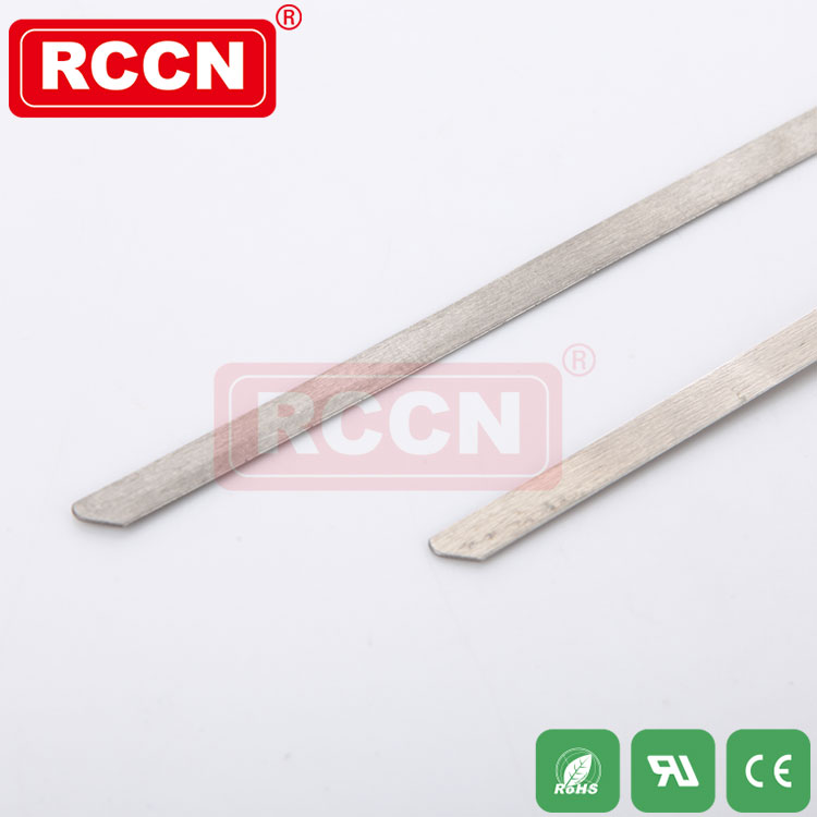 RCCN 304 Stainless Steel Cable Ties ML240ST Steel Wire Ties Steel Locking Tie Wraps Industrial Accessory