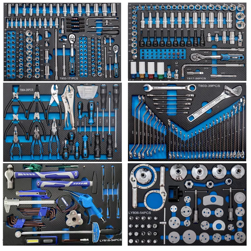 Repair Station Tool Cabinets Combination OEM Customized Garage Storage Workstation Tool Solution