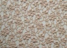 Allover Nylon Elastic Stretch Lace Fabric for Dress , Shirt