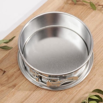 Non Coated Mini Bakeware 12cm Metal Springform Tin