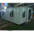 Prefab 2 kamar tidur diupgrade rumah kontainer portab kabin