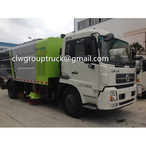 2016 รถกวาดถนน Dongfeng Tianjin Vacuum Road