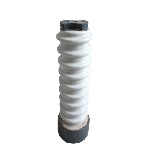 Electric power circuit post type porcelain insulators