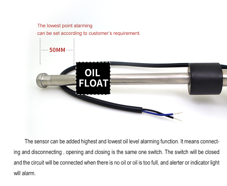 Genuine Marine accuracy rf admittance magnetostrictive tank level sensor markem imaje boiler tank level sensor