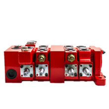 4 Spools Hydraulic Sectional Control Valves