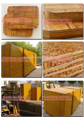 Noah bamboo Block pallet