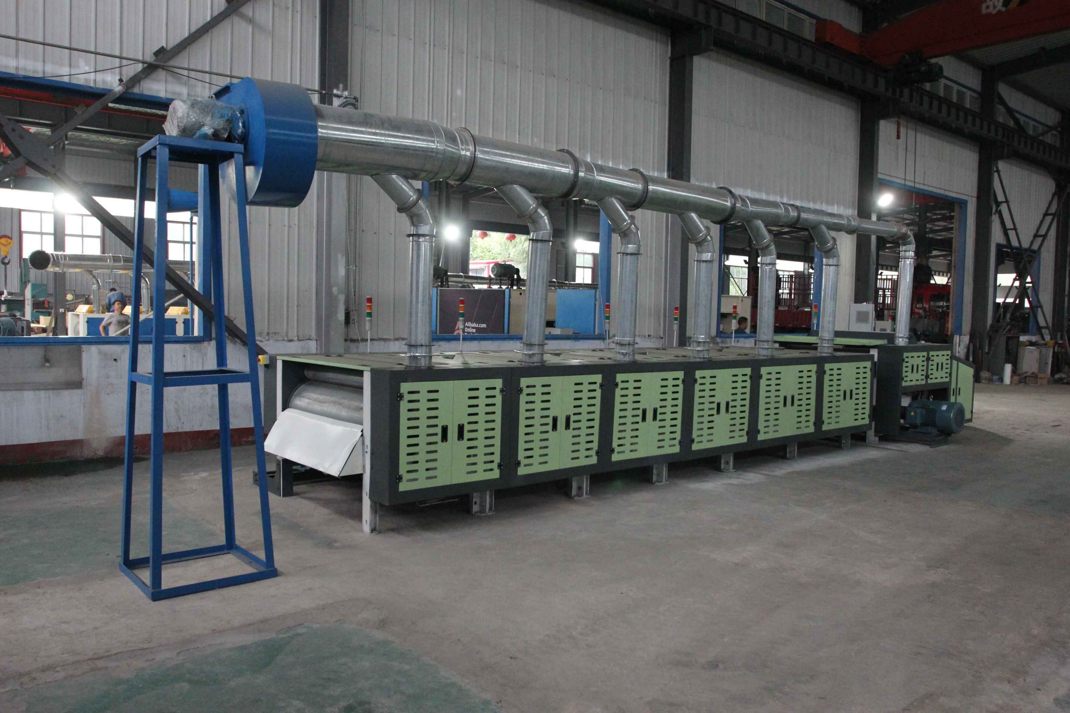 Jeans Textile Waste Recycling Machine For Cotton Cloth Polyester Recycling