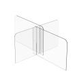 rõ ràng plexiglass truy cập đầu ngăn phân cách hắt hơi bảo vệ