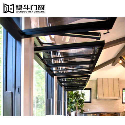 Glazed Aluminum Up and Down Bi Folding Windows