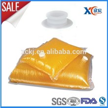 Aseptic laminated egg-liquid packing bag with tap