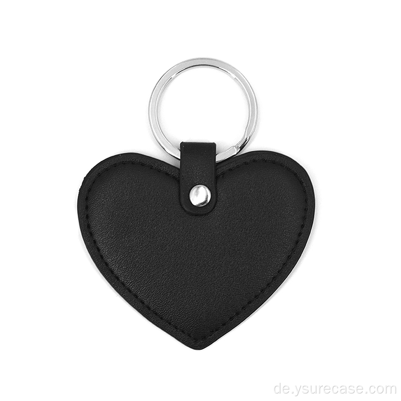 Schlüsselhalter Love Heart Custom Logo Schlüsselkette